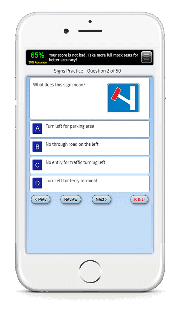 Theory Test Practice On The Iphone